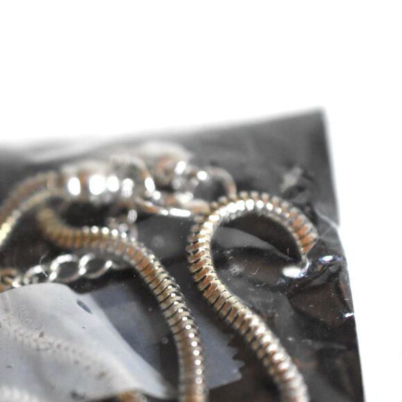 NFL New Pittsburg Steelers Snake Chain Euro Bead Logo Charm Necklace - Picture 3 of 4